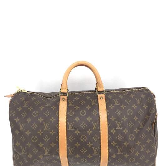 Louis Vuitton Monogram Keepall 50 Travel Bag