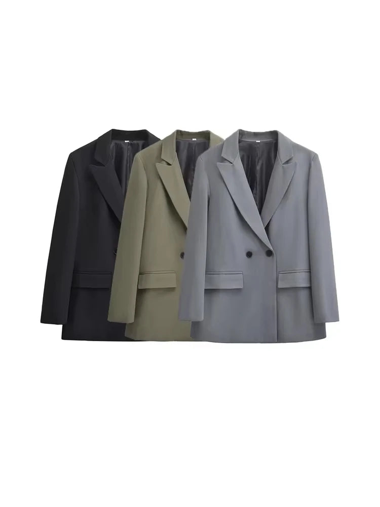Blazer Croisé Pour Femme