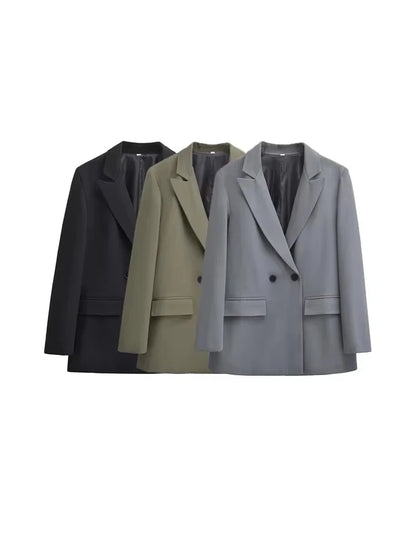 Blazer Croisé Pour Femme