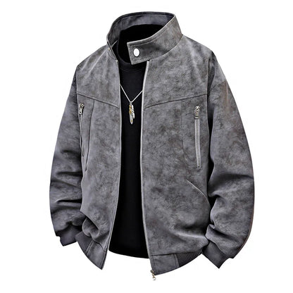 Veste en cuir pour homme