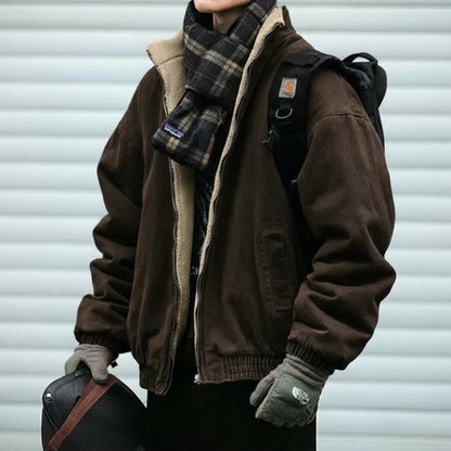 Veste Polaire Vintage Japonaise Pour Homme