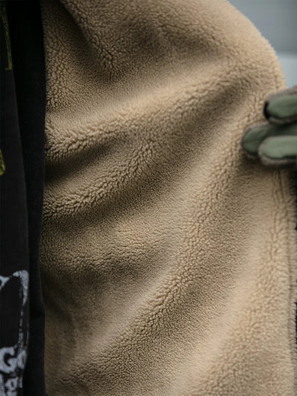 Veste Polaire Vintage Japonaise Pour Homme