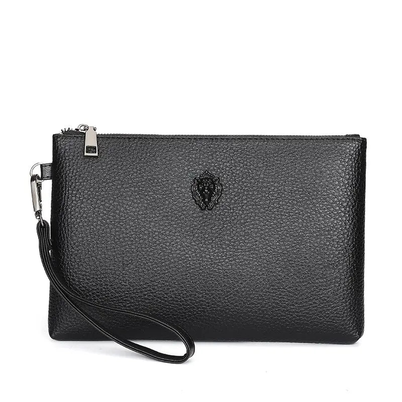 Pochette homme en cuir
