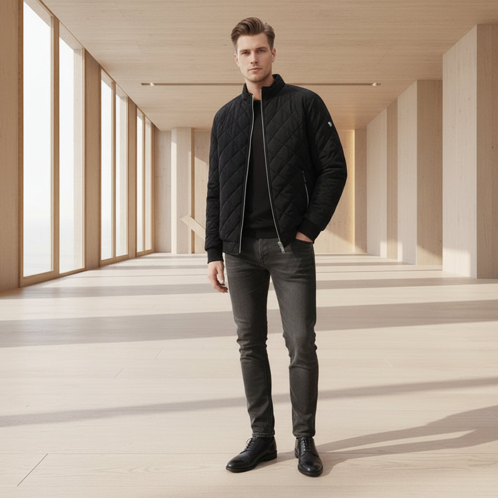 Veste bomber automne-hiver homme