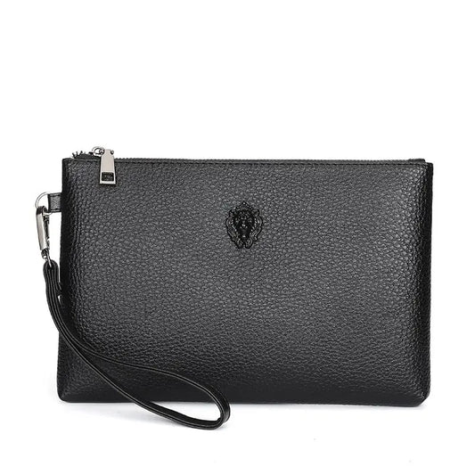 Pochette homme en cuir