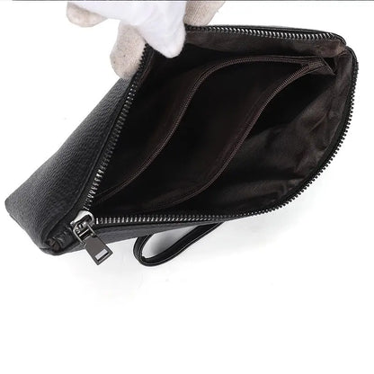 Pochette homme en cuir