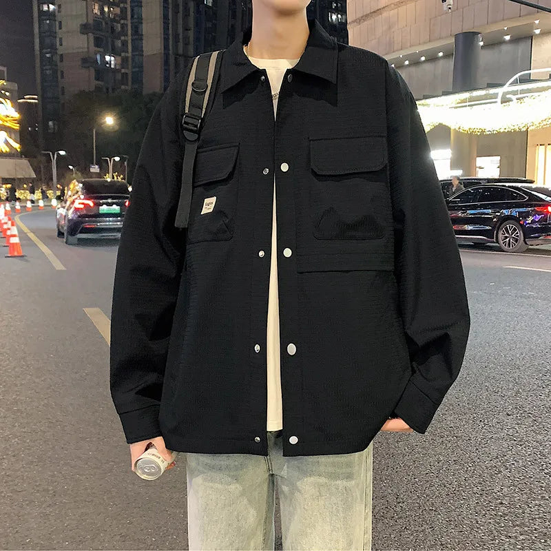 Veste homme, coupe oversize