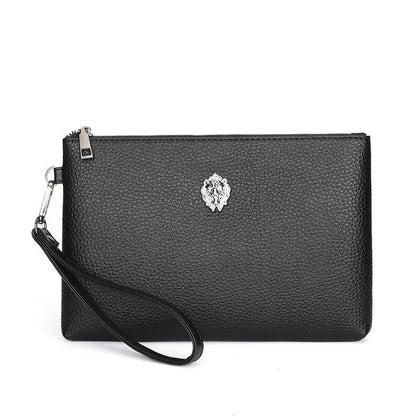 Pochette homme en cuir