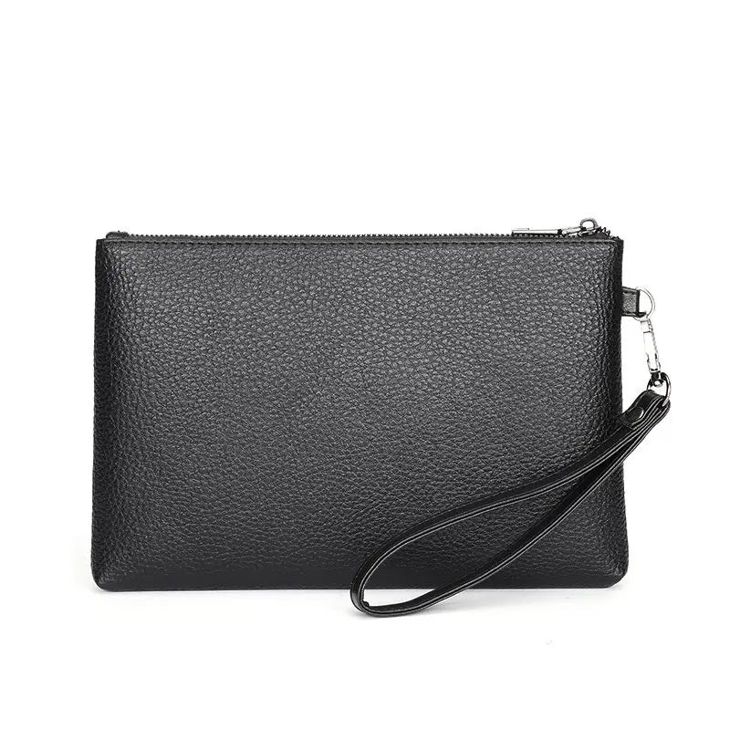 Pochette homme en cuir